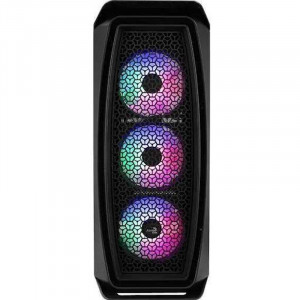 Carcasa Gaming Aerocool Aero One Frost Black, MiddleTower, 3x USB 3.0, Panou transparent - Img 2