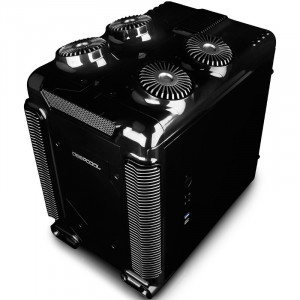 Carcasa Gaming Deepcool Steam Castle BKS, CubeTower, mATX, mITX, Open Box - Img 4