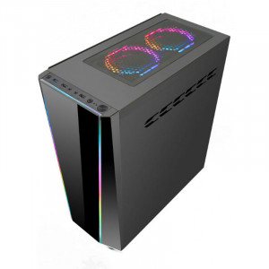 Carcasa Gaming Redragon Tailgate, MiddleTower, Panou transparent, USB 3.0, Vent. 120 mm LED RGB - Img 6