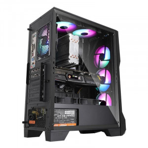 Carcasa Gaming Segotep Gank 3, Middle Tower, USB 3.0, Panou transparent - Img 4