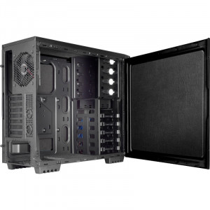 Carcasa Gaming Super Flower SF-701 Black, USB 3.0, MiddleTower, Desigilat - Img 2