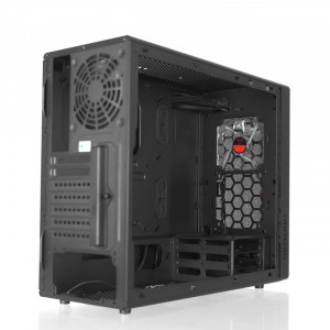 Carcasa Riotoro CR488, Vent. 2x 120 mm, 2x USB 3.0, Panou transparent - Img 2
