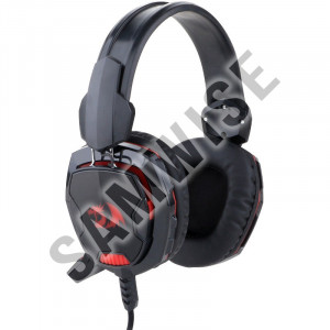 Casti Gaming Redragon Glaucus Black, design ergonomic - Img 4
