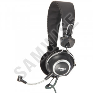 Casti Somic SH-818 Black, microfon omnidirectional - Img 2