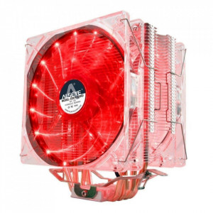 Cooler CPU Alseye Eddy 120 Red, 2x 120mm, 4-pin - Img 1