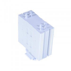 Cooler CPU ID-Cooling SE-214L Snow LED Alb, Ventilator 130mm, 4x Heatpipe-uri cupru - Img 2
