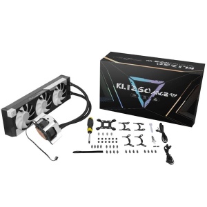 Cooler procesor cu lichd Segotep KL II 360 negru iluminare aRGB - Img 3
