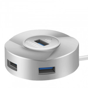 Hub Earldom USB 2.0, 4 porturi, OTG, diferite culori - Img 3
