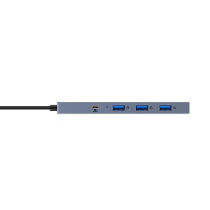 HUB USB Orico DHY-3U1C 4 port-uri USB 3.2 Gen 2 gri - Img 3