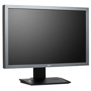 Monitor 24" LCD Acer B243W, Grad A, 1920 x 1080, 5ms, VGA, DVI, Cabluri Incluse - Img 2