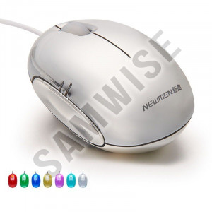 Mouse de notebook Newmen M354 Multi Color, Wired, USB - Img 1