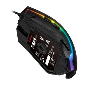 Mouse gaming si mousepad Tt eSPORTS Talon Elite iluminare RGB negru - Img 3