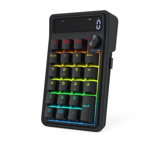 Numpad mecanic Bluetooth cu si fara fir Redragon Cove negru iluminare RGB - Img 2