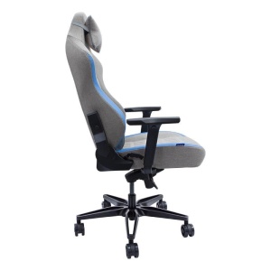 Scaun gaming Inaza Gunner gri cu albastru - Img 3