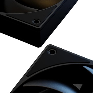 Set 3 ventilatoare ID-Cooling AF-125 120mm negre - Img 4