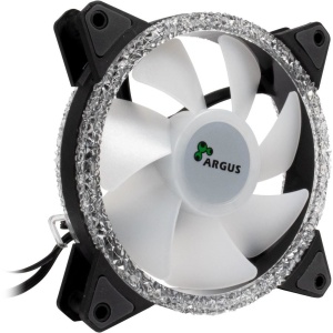 Set 3 ventilatoare Inter-Tech Argus RS-07 120mm iluminare aRGB - Img 2