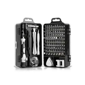 Set de surubelnite de precizie 115 in 1