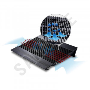 Stand/Cooler Laptop, Notebook DeepCool N8, pentru 17", Black, 4 x USB - Img 4