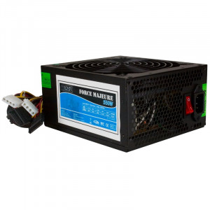 Sursa 550W Tronje Force Majeure, PCI-Express, SATA, Certificare 80+, Vent. 140mm - Img 2