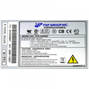 Sursa FSP Group 300W ATX-300PNF, 2 x SATA, 4 x Molex, Vent.120mm, PFC - Img 3