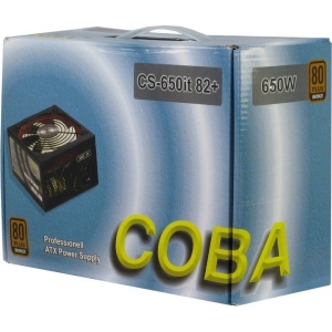 Sursa Inter-Tech CobaPower, 80+ Bronze, 650W, Open Box - Img 6
