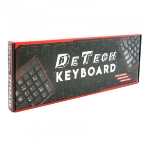 Tastatura DeTech DE6083, PS/2, Chirilica, negru - Img 3