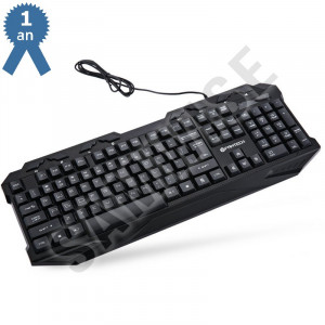 Tastatura Gaming FanTech K10, iluminata, USB, 8 taste multumedia - Img 4