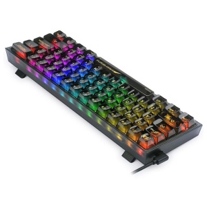 Tastatura Gaming Redragon Fizz RGB Transparent Switch Mecanica, Open Box - Img 2