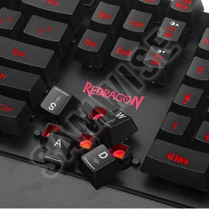 Tastatura Gaming Redragon Yaksa Black K505-BK, Iluminare LED - Img 5
