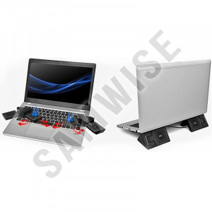 Thermaltake Satellite 2-in-1 Laptop, Notebook Cooler Pad cu Boxe incluse - Img 3