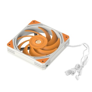 Ventilator Segotep HQ-12 Pro Meow Orange 120mm iluminare aRGB - Img 4