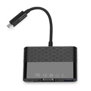 Adaptor SSK SHU-C025 USB 3.0 Type-C catre VGA/USB Type-C/USB Type-A - Img 2