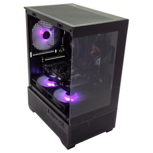 Calculator Gaming Aura V12, AMD Ryzen 5 2400G 3.6GHz, ASRock A320M-DVS, 16GB DDR4, SSD 256GB, HDD 500GB, GTX 1660 Ti 6GB GDDR6 - Img 2