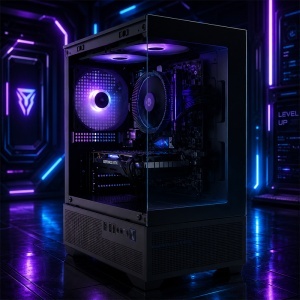 Calculator Gaming Aura V20, Intel Core i5 10500T 2.3GHz, ASRock H510M-HDV, 16GB DDR4, SSD 256GB, HDD 500GB, RX 580 8GB GDDR5