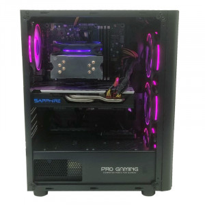Calculator Gaming Blaze v13, Intel Core i5-8500 3GHz, Fujitsu D3642-B12, 32GB DDR4, SSD 500GB, HDD 1TB, RX NITRO+ 580 4GB GDDR5 - Img 3