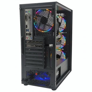 Calculator Gaming Fury V5, Intel Core i5 7400 3GHz, MSI H110M-S03, 16GB DDR4, SSD 512GB, HDD 1TB, RX 580 8GB GDDR5 256-bit, 600W - Img 4