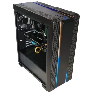 Calculator Gaming Inter-Tech V1, AMD Ryzen 5 5500 3.6GHz, ASRock B450M-HDV, 16GB DDR4, SSD 512GB, HDD 1TB, RTX 2060 SUPER Gaming OC 8GB GDDR6 - Img 2
