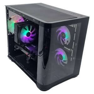 Calculator Gaming Lumi V1, Intel Core i5 12400F turbo 4.4GHz, B760M DS3H, 32GB DDR4, SSD 500GB, HDD 1TB, RTX 3070 8GB DDR6 - Img 2