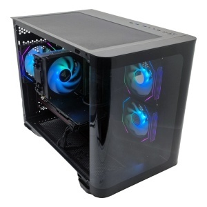 Calculator Gaming P300C V3, AMD Ryzen 5 3500 3.6GHz, ASRock A520M-HVS, 16GB DDR4, SSD 256GB, HDD 2TB, GTX 1080 8GB GDDR5 - Img 2