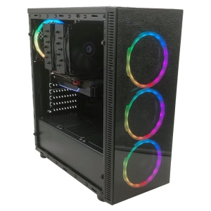 Calculator Gaming Sideswipe V5, Intel Core i7-10700 2.9GHz, Asus Pro H410M-C2, 32GB DDR4, SSD 1TB, HDD 6TB, RTX 2070 XLR8 Gaming 8GB GDDR6 - Img 1