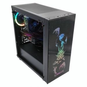 Calculator Gaming SteelJaw V2, Intel Core i5 8400T turbo 3.3GHz, ASUS ROG STRIX Z390-F, 32GB DDR4, SSD 500GB, HDD 1TB, GTX 1660 6GB DDR6, 550W - Img 2