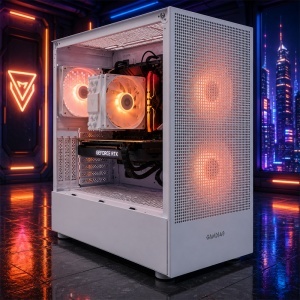 Calculator Gaming Talos V2, AMD Ryzen 5 5500 3.6GHz, ASUS TUF GAMING B450M-PRO S, 16GB DDR4, SSD 512GB, HDD 2TB, GTX 1080 8GB GDDR5