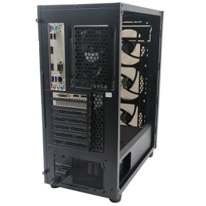 Calculator Gaming Thermaltake V200, Intel Core i5-10500T 2.3GHz, Asus Pro H410M-C2, 16GB DDR4, SSD 256GB, HDD 1TB, GTX 1660 Super 6GB DDR6 - Img 4