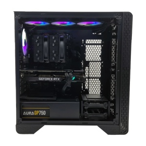 Calculator Gaming Thermaltake V8, AMD Ryzen 5 5500 3.6GHz, B450 Gaming X, 32GB DDR4, SSD 512GB, HDD 2TB, RTX 3070 8GB GDDR6 - Img 3