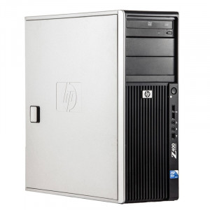 Calculator HP Z400 Workstation, Intel Xeon QuadCore W3550 3.06GHz, 12GB DDR3, ATI HD7770 1GB DDR5 128-bit, 1TB, DVD - Img 1