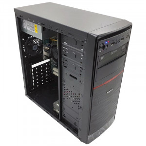 Calculator Segotep AND, Intel Core i3 3240 3.2GHz, Pegatron IPMMB-FS, 8GB DDR3, 500GB, 300W, DVD-RW - Img 2