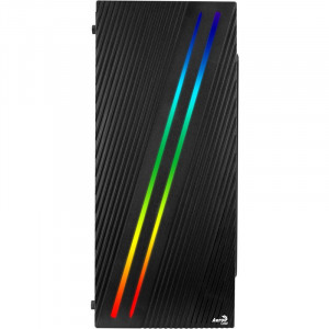 Carcasa Gaming Aerocool Streak RGB, MiddleTower, USB 3.0, Panou transparent - Img 3