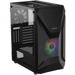Carcasa Gaming Gamdias Athena E1 Elite, MiddleTower, USB 3.0, Panou transparent - Img 2