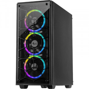 Carcasa Gaming Inter-Tech C-907 Cobweb, MiddleTower, USB 3.0, Panou transparent - Img 3
