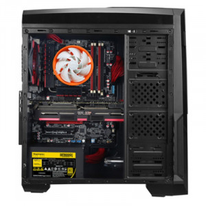 Carcasa Gaming Segotep Sprint V2, USB 3.0, Panou Transparent, MiddleTower, 2x 120mm - Img 2